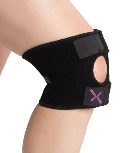 Kinexib Суппорт NEO Фиксатор коленного сустава с регулятором размера, черный, 1 шт.