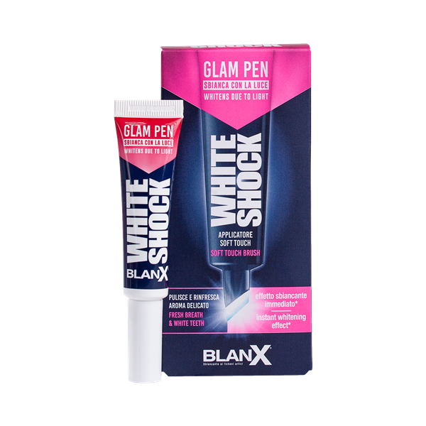 фото упаковки Blanx White Shock отбеливающий карандаш для зубов